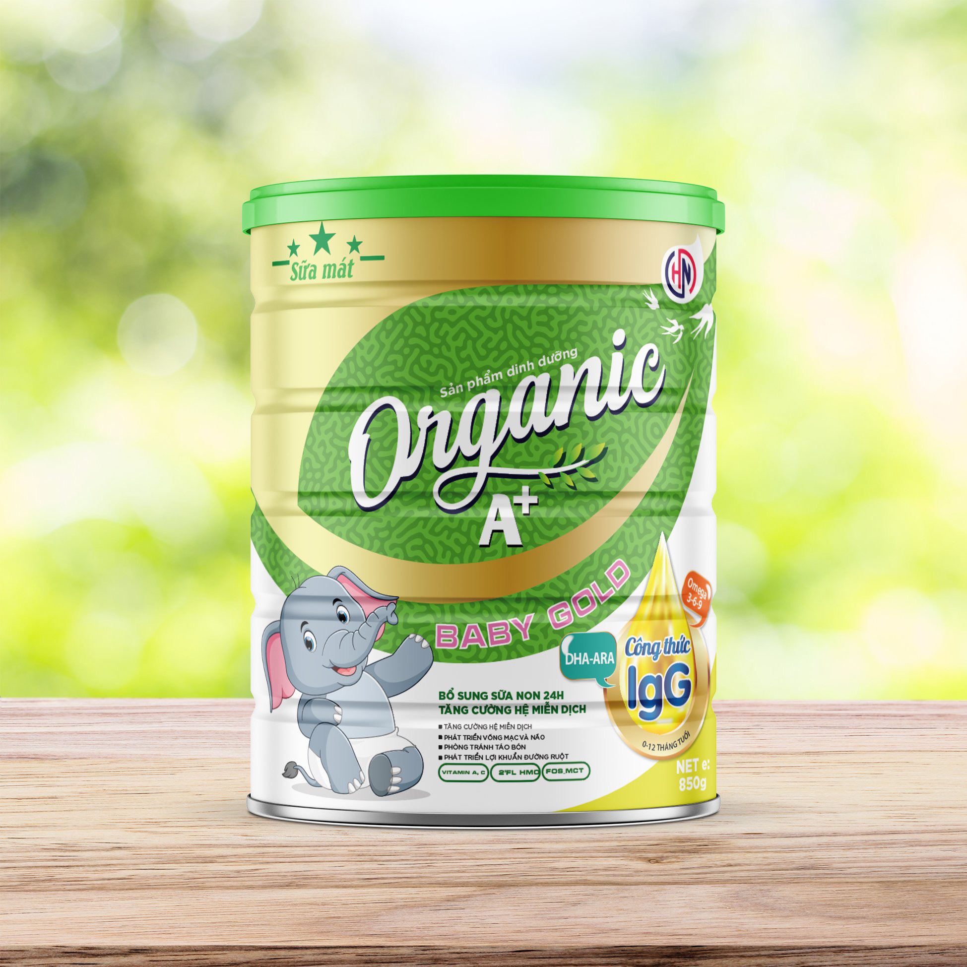 Sữa ORGANIC A+ BABY dinh dưỡng đặc biệt dành cho trẻ nhỏ