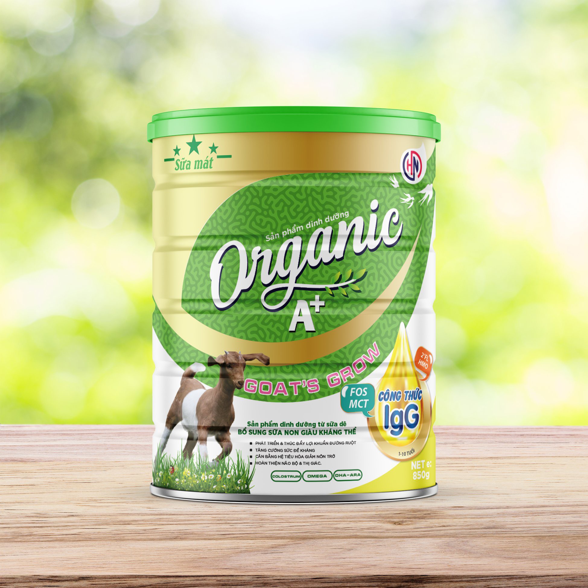 Sữa Dê ORGANIC Goats Grow IQ