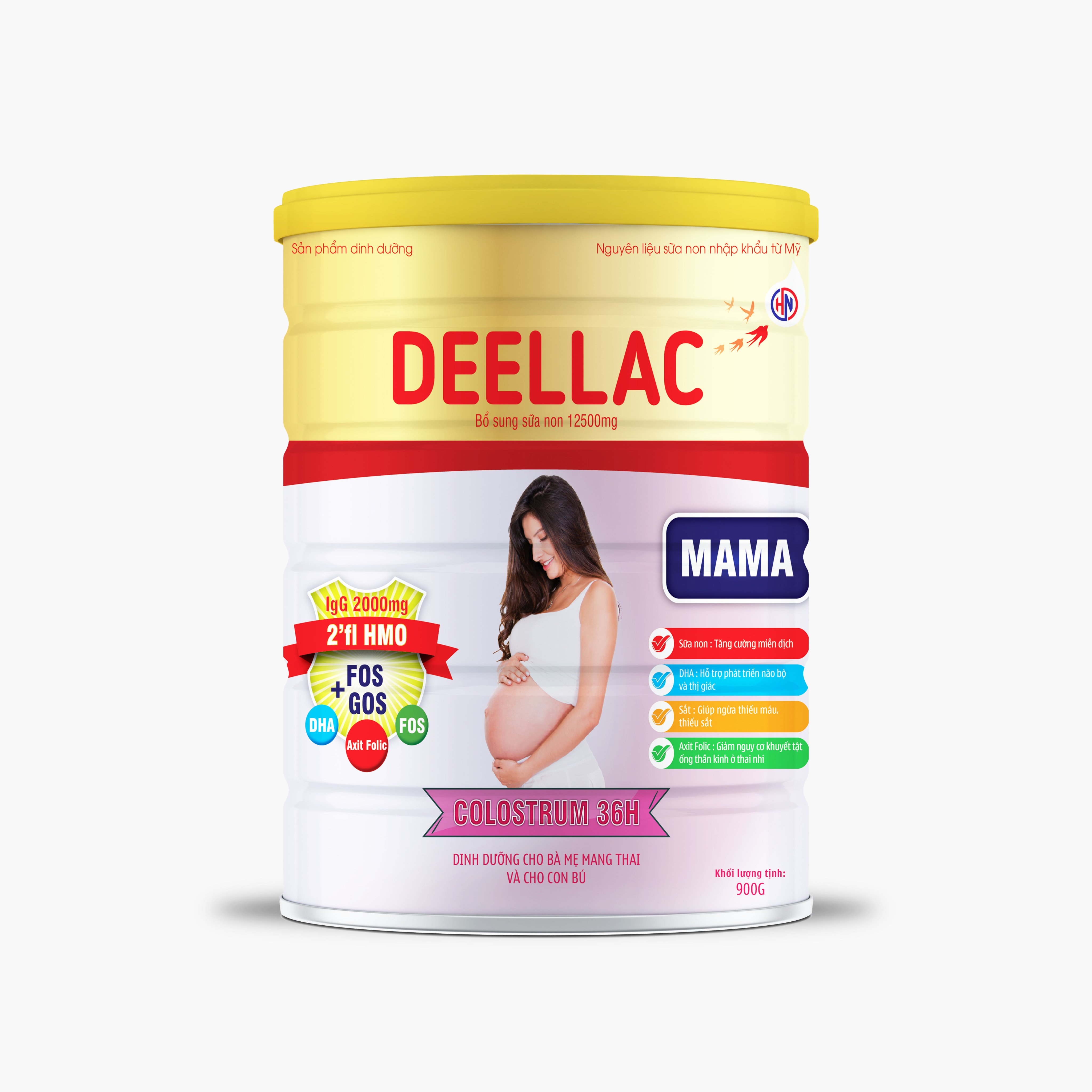 SỮA Y TẾ DEELLAC COLOSTRUM 36H BẦU