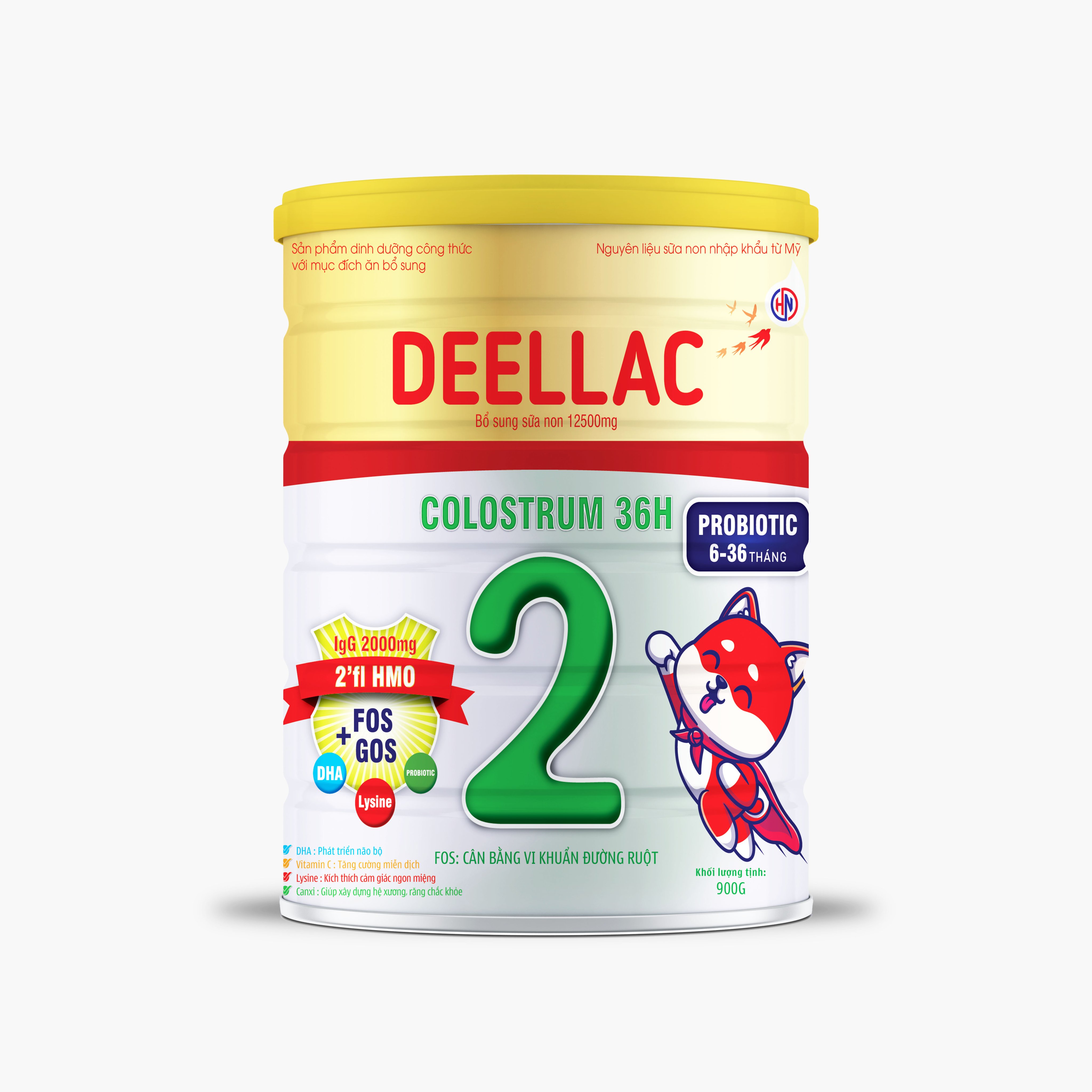 SỮA Y TẾ DEELLAC COLOSTRUM 36H TIÊU HOÁ