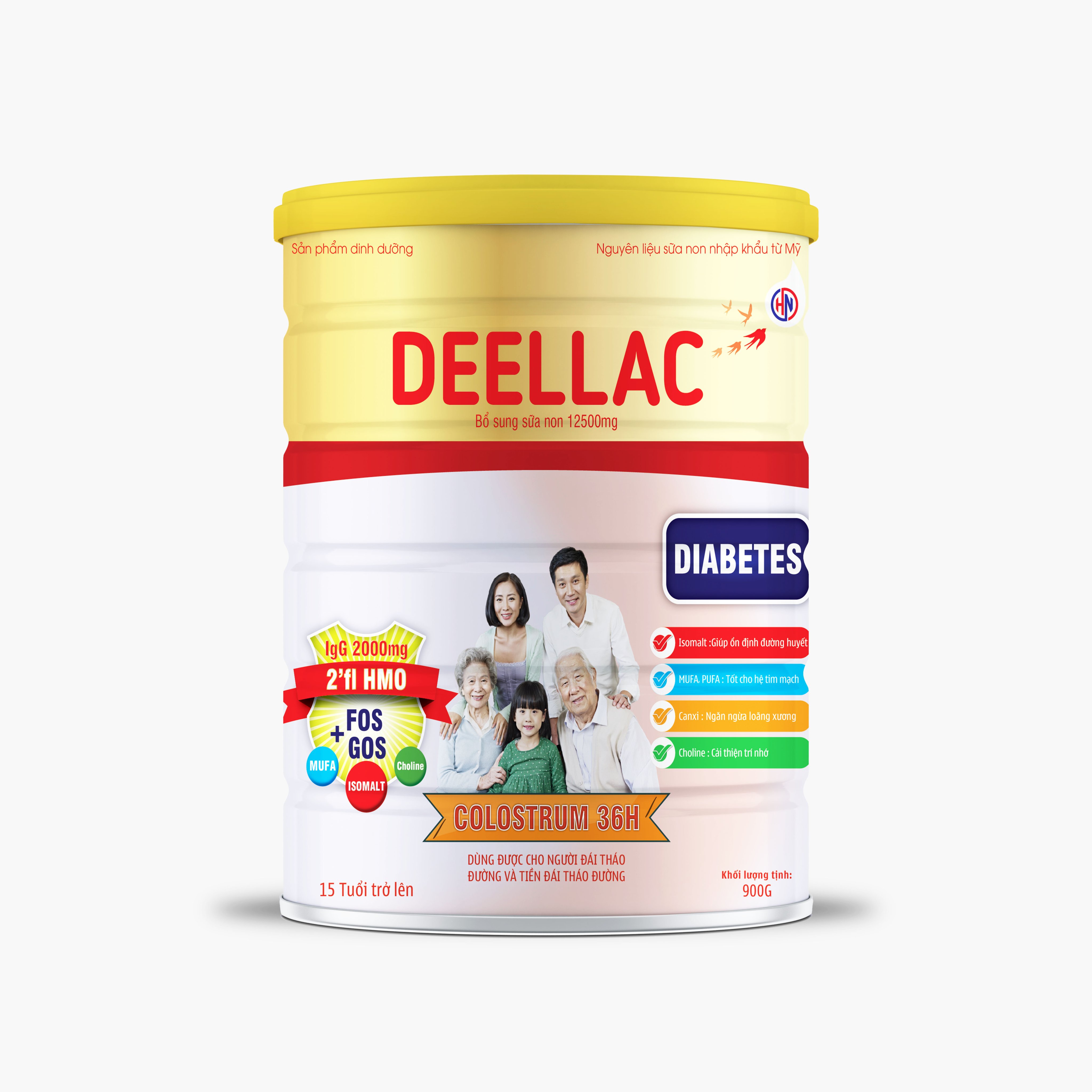 SỮA Y TẾ DEELLAC COLOSTRUM 36H TIỂU ĐƯỜNG